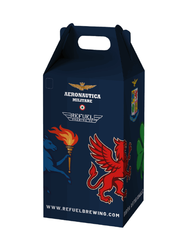 Cestino 4x33cl "Stemma"